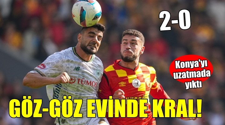 Göztepe evinde 5 te 5 yaptı!