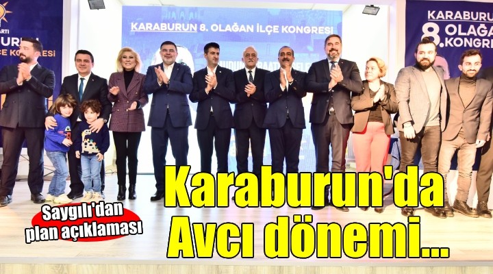 AK Parti Karaburun da Avcı dönemi...