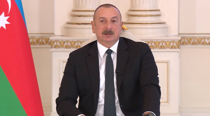 Aliyev den düşen yolcu uçağı ile ilgili açıklama!