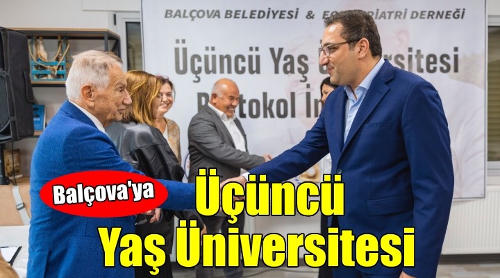 Balçova Üçüncü Yaş Üniversitesi yola çıktı...