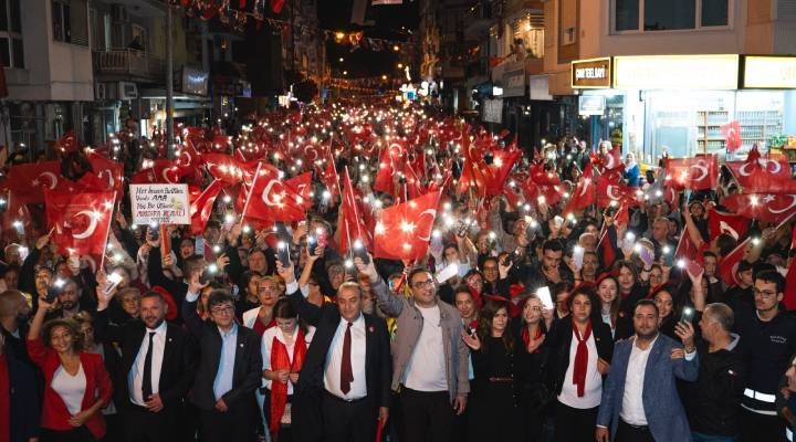 Balçova’da Cumhuriyet coşkusu yaşandı