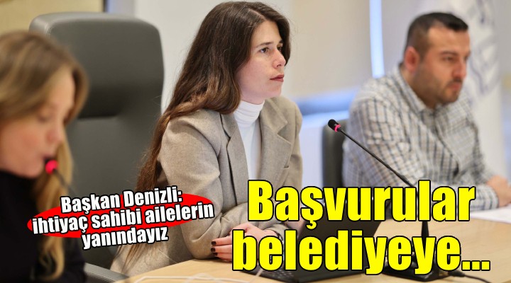 Başkan Denizli: Ramazan ayının bolluk bereket getirmesini temenni ediyorum