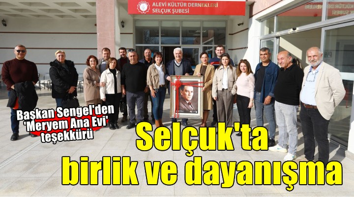 Başkan Filiz Ceritoğlu Sengel’den Cemevinde birlik ve dayanışma vurgusu