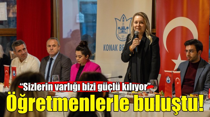 Başkan Mutlu öğretmenlerle buluştu!