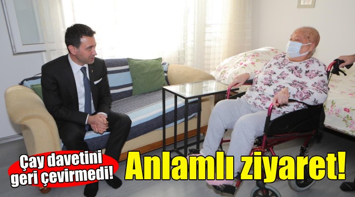 Başkan Önal dan anlamlı ziyaret!