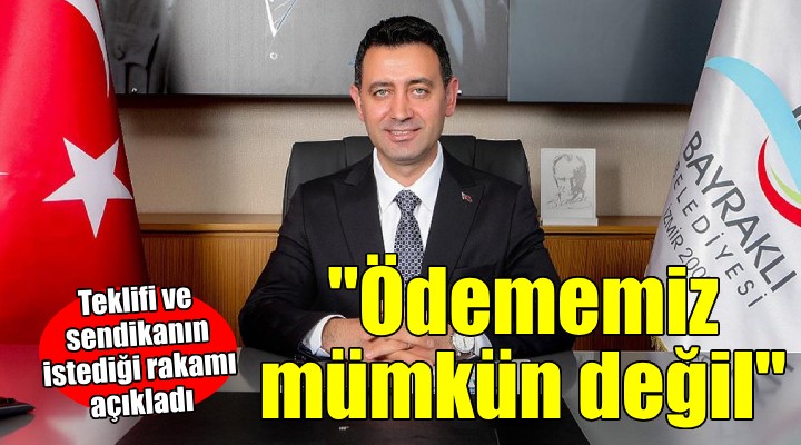 Başkan Önal dan grev açıklaması...