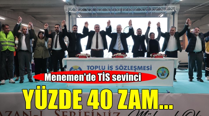 Başkan Pehlivan dan personele zam müjdesi...