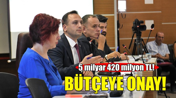 Bornova da 5 milyar 420 milyonluk bütçeye onay!