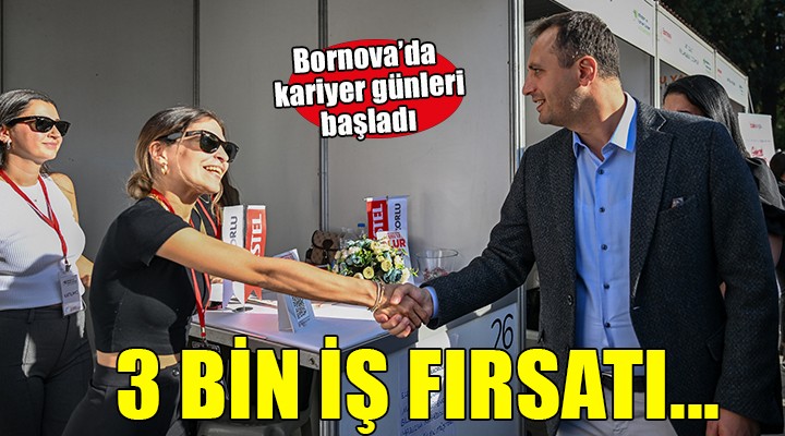 Bornova da İstihdam ve Kariyer Günleri...