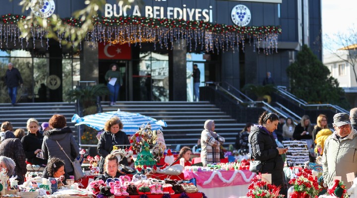 Buca Belediyesi nden yeni yıl hediyelik eşya pazarı