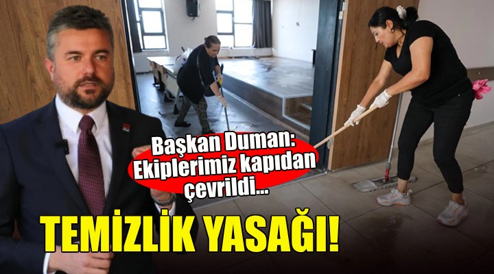 Buca İlçe Milli Eğitim Müdürlüğü nden okullarda temizlik yasağı!