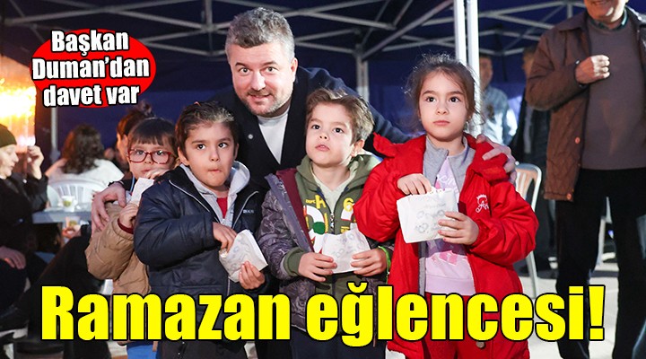 Buca’da çocuklara özel Ramazan eğlencesi