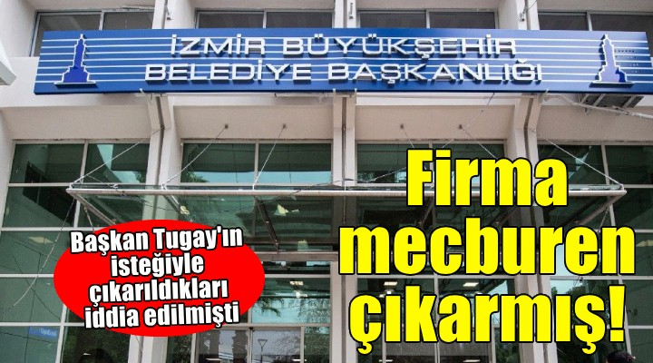 Büyükşehir den o iddialarla ilgili açıklama...  Firma mecburen işten çıkarma sürecini başlattı 