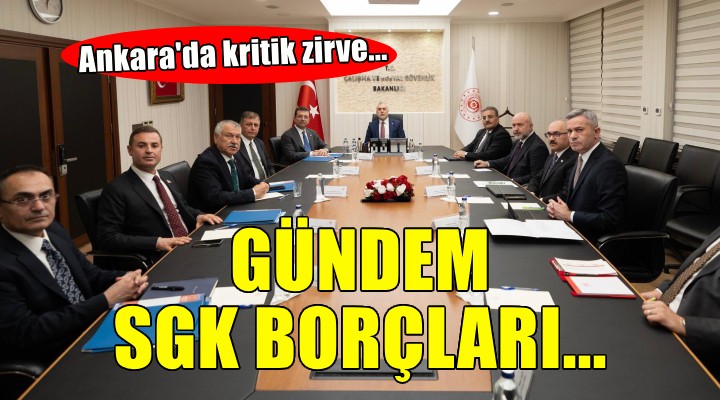 CHP li başkanlardan kritik ziyaret... GÜNDEM SGK BORÇLARI