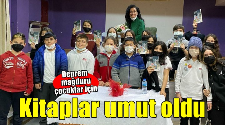 Deprem mağduru çocukların travması kitapla aşılıyor