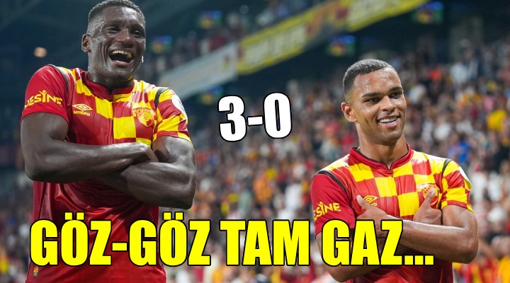 Göztepe Kayserispor u ezdi, geçti...