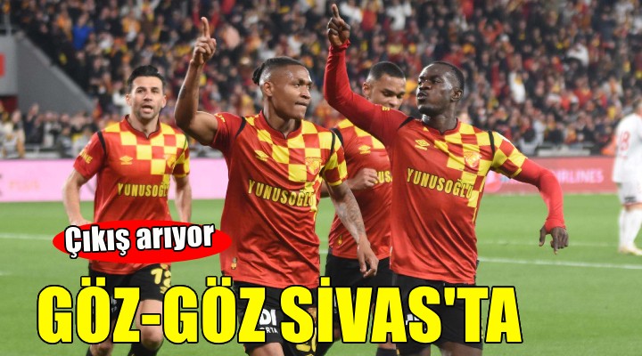 Göztepe çıkış arıyor