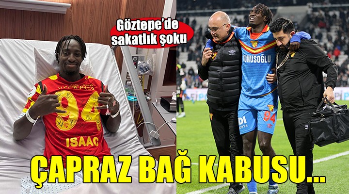 Göztepe de çapraz bağ kabusu...