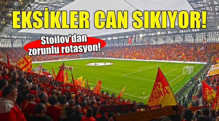 Göztepe de eksikler can sıkıyor!