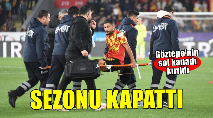 Göztepe nin sol kanadı kırıldı