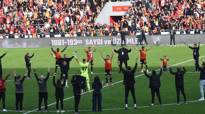 Göztepe son dakikalarda coştu!