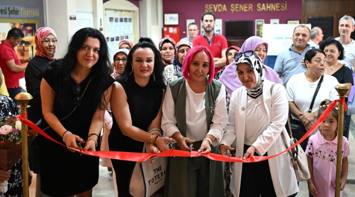 Hülya Yasemin in Renklerle Hayat sergisi Bornova da!