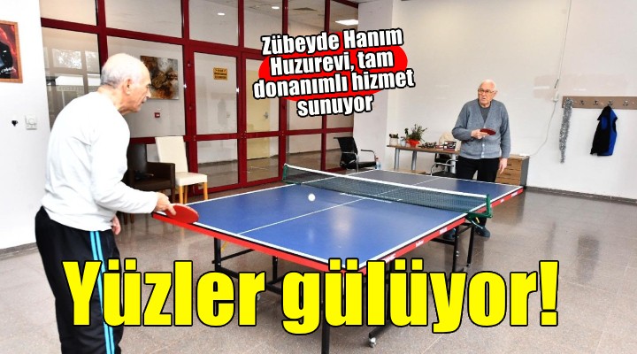 Huzurevi sakinleri mutlu çalışanlar gururlu