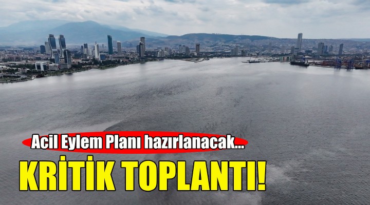 İzmir Körfezi hakkında kritik toplantı!