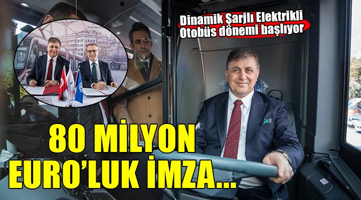 İzmir de 80 milyon Euro luk kredi için imzalar atıldı...