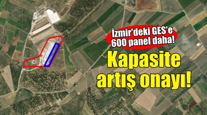 İzmir deki GES e 600 panel daha!