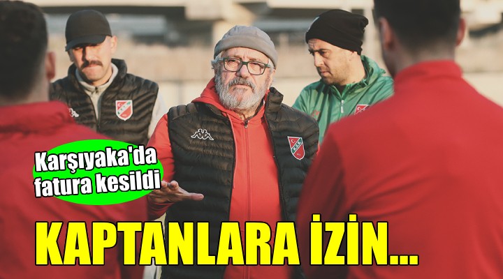 Karşıyaka da fatura kaptanlara kesildi!