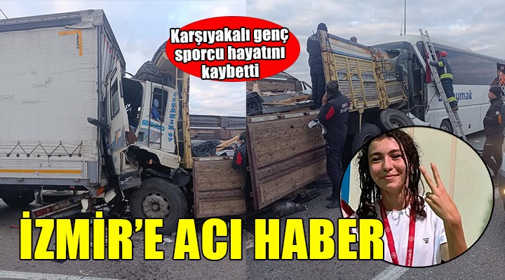 Konya dan İzmir e acı haber... Genç sporcu yaşamını yitirdi!