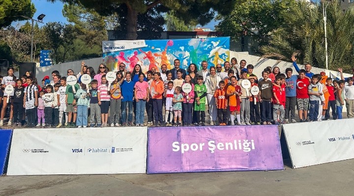 Kuşadası nda çocuklar olimpik spor dalları ile tanıştı