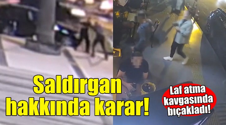 Laf atma kavgasında bıçakladı!