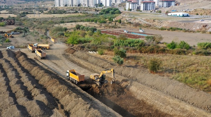 Manisa da BYD ye tahsis edilen arazide çalışmalar sürüyor!