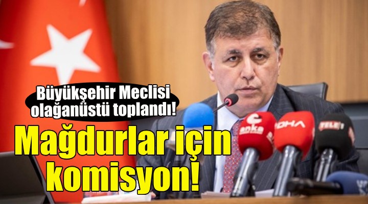 Meclis olağanüstü toplandı... Yangın mağdurları için komisyon!