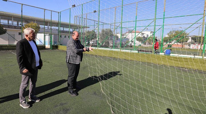 Menderes te tesislere bakım!