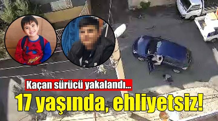 Muhammed Talha ya çarpan sürücü yakalandı... 17 yaşında, ehliyetsiz!