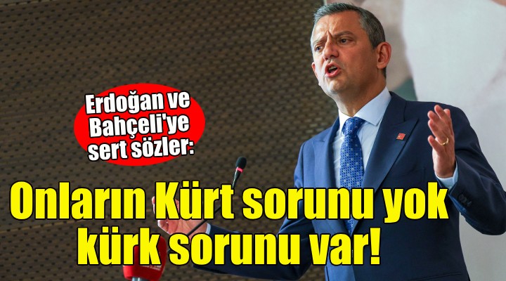 Özel: Onların Kürt sorunu yok, kürk sorunu var!