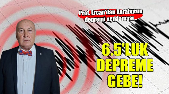 Prof. Ercan dan Karaburun depremi açıklaması...