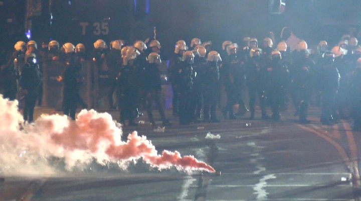 Saraçhane de polis müdahalesi!