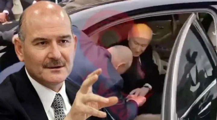 Süleyman Soylu, Devlet Bahçeli nin elini öpmeye çalıştı!