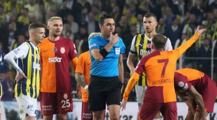 TFF den derbi hakemi ile ilgili net açıklama