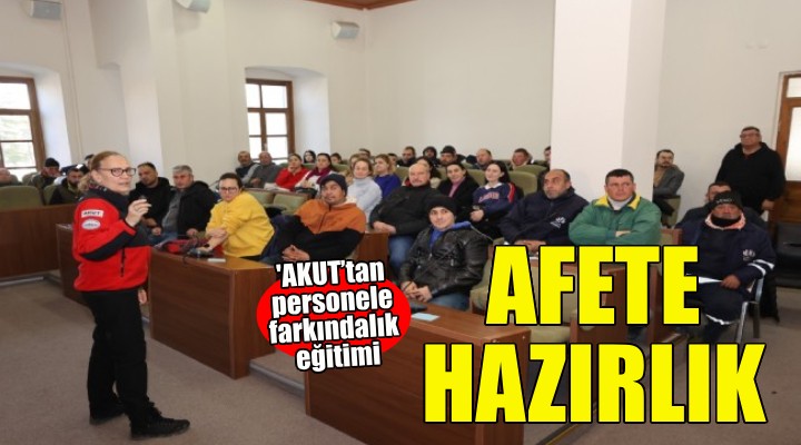 Urla da afete karşı hazırlık başladı