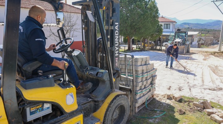 Yunusemre den Osmancalı da yol çalışması