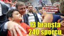 13 branşta 240 sporcu ter dökecek