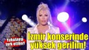 Ajda Pekkan'ın İzmir konserinde yüksek gerilim!