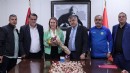 Amatör spor kulüplerinden Başkan Mutlu'ya ziyaret