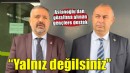 Aslanoğlu'dan gözaltına alınan gençlere destek... ''YALNIZ DEĞİLSİNİZ''