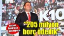 Başkan Demir'den 100 gün raporu... ''205 MİLYON BORÇ ÖDEDİK''